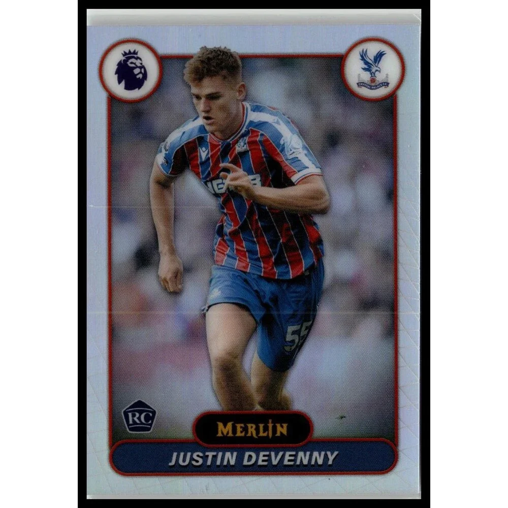 2026 Merlin Premier League #73 Justin Devenny Refractor